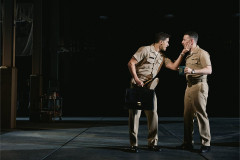 Tom Blyth and Nick Blaemire in A Few Good Men. Photo by Emilio Madrid