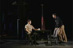 Michael Oberholtzer and Tom Blyth in A Few Good Men. Photo by Emilio Madrid