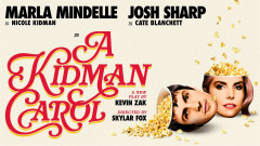A Kidman Carol key art with Marla Mindelle and Josh Sharp