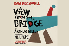 Key art for A View from the Bridge at the Ellen Stewart Theatre at La MaMa