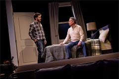 Danny Kornfeld and Steven Skybell in Aftermath. Photo by Marc J. Franklin