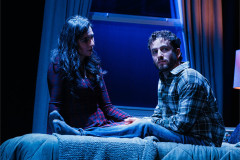 Awesta Zarif and Danny Kornfeld in Aftermath. Photo by Marc J. Franklin