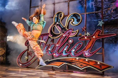 Kenzie Ziegler in &amp; Juliet on Broadway. Photo by Matthew Murphy