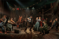 The company of The Curious Case of Benjamin Button at The Public Theater. Photo by Joan Marcus