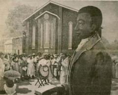 Artwork of Peter Spencer and the Big Quarterly, from the Big Quarterly musical