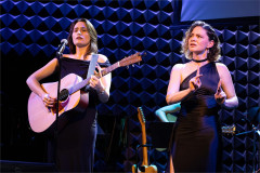 Kathryn Gallagher and Sandra Mae Frank on stage at Joe’s Pub. Photo by Curtis Brown