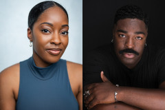 Kayla Davion (left) and Kyle Taylor Parker, who join the company of Imitation of Life at The Shed