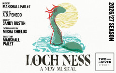 Key art for Loch Ness: A New Musical at Two River Theater