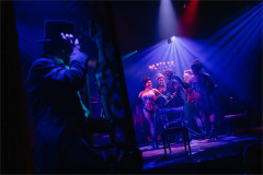 The company of Memoirs of Amorous Gentlemen at The Night Egg. Photo by Andy Henderson