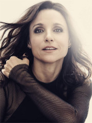 Julia Louis-Dreyfus, who stars in the Broadway revival of Other Desert Cities at the Hudson Theatre. Photo by Christopher Anderson