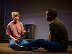 Susannah Flood and Greg Keller in Pre-Existing Condition. Photo by Austin Ruffer
