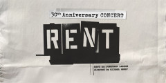Key art for Rent, the 30th Anniversary Concert
