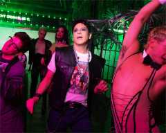 George Salazar, Eddie in The Rocky Horror Show. Photo by Matthew Murphy