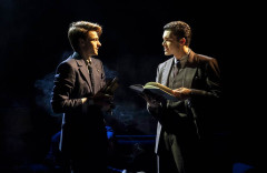 Cameron Monaghan and Corey Fogelmanis in Rope. Photo by Monique Carboni