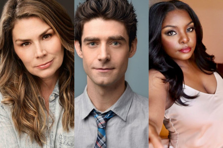Heidi Blickenstaff, Drew Gehling and Joaquina Kalukango, who star in The Heart. Headshots courtesy of Roundabout Theatre Company