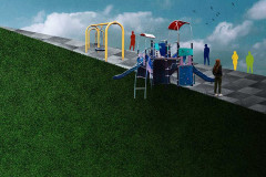 Key art for To The Playground at La MaMa
