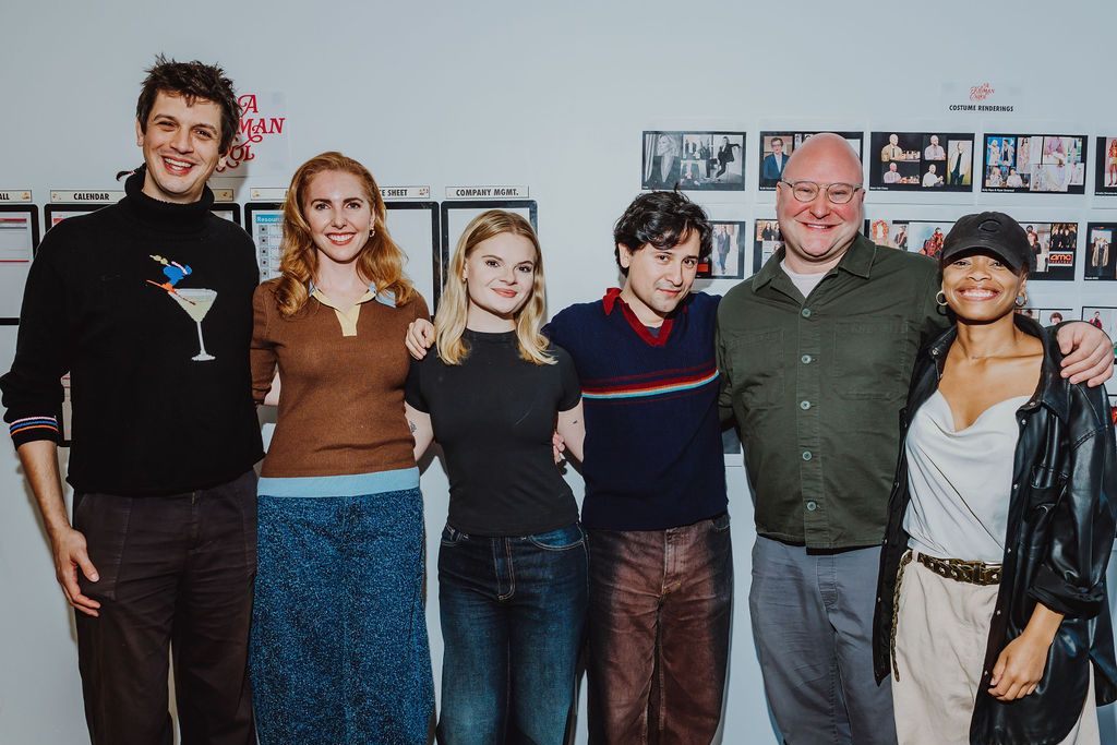 The cast of A Kidman Carol at the first rehearsal. Photo by Austin Ruffer