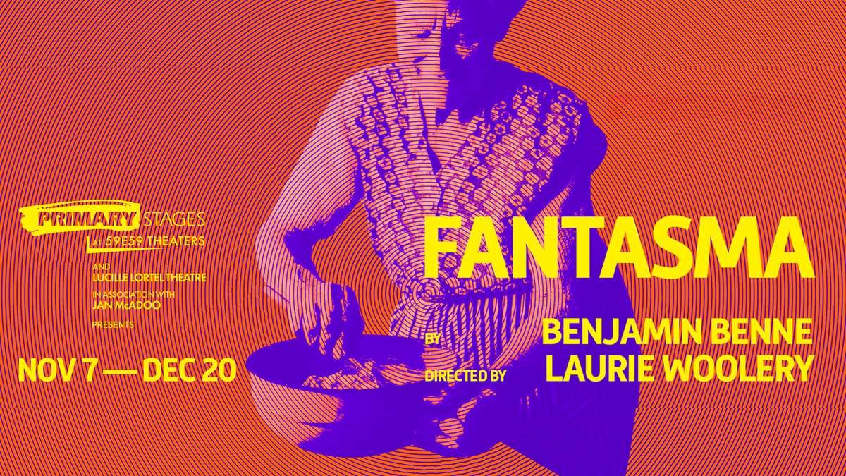 Fantasma key art, Primary Stages at 59E59 Theaters