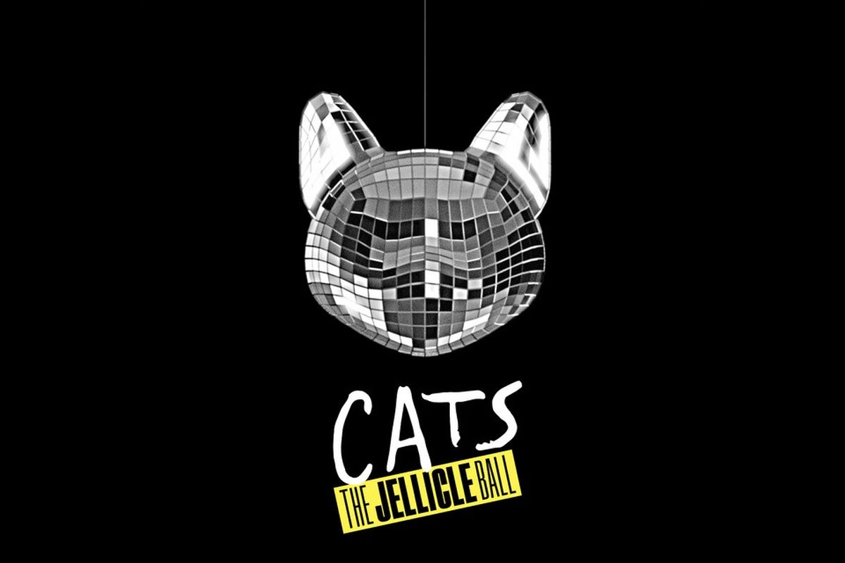 Album artwork for Cats: The Jellicle Ball (Original Broadway Cast Recording), a mirror-ball cat head on black