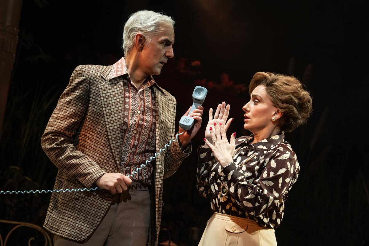 Nael Nacer and Artemis Pebdani in Good Time Charlie at The Public Theater