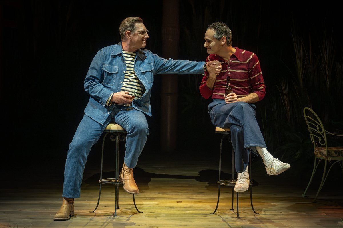 Tim Bagley and Jonathan Raviv in Good Time Charlie at The Public Theater