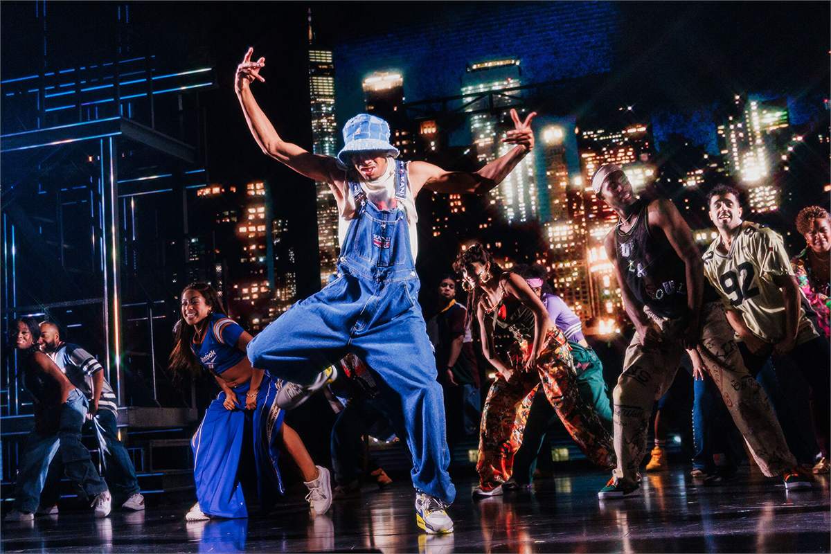 The company of the North American tour of Alicia Keys' Hell's Kitchen. Photo by Marc J. Franklin