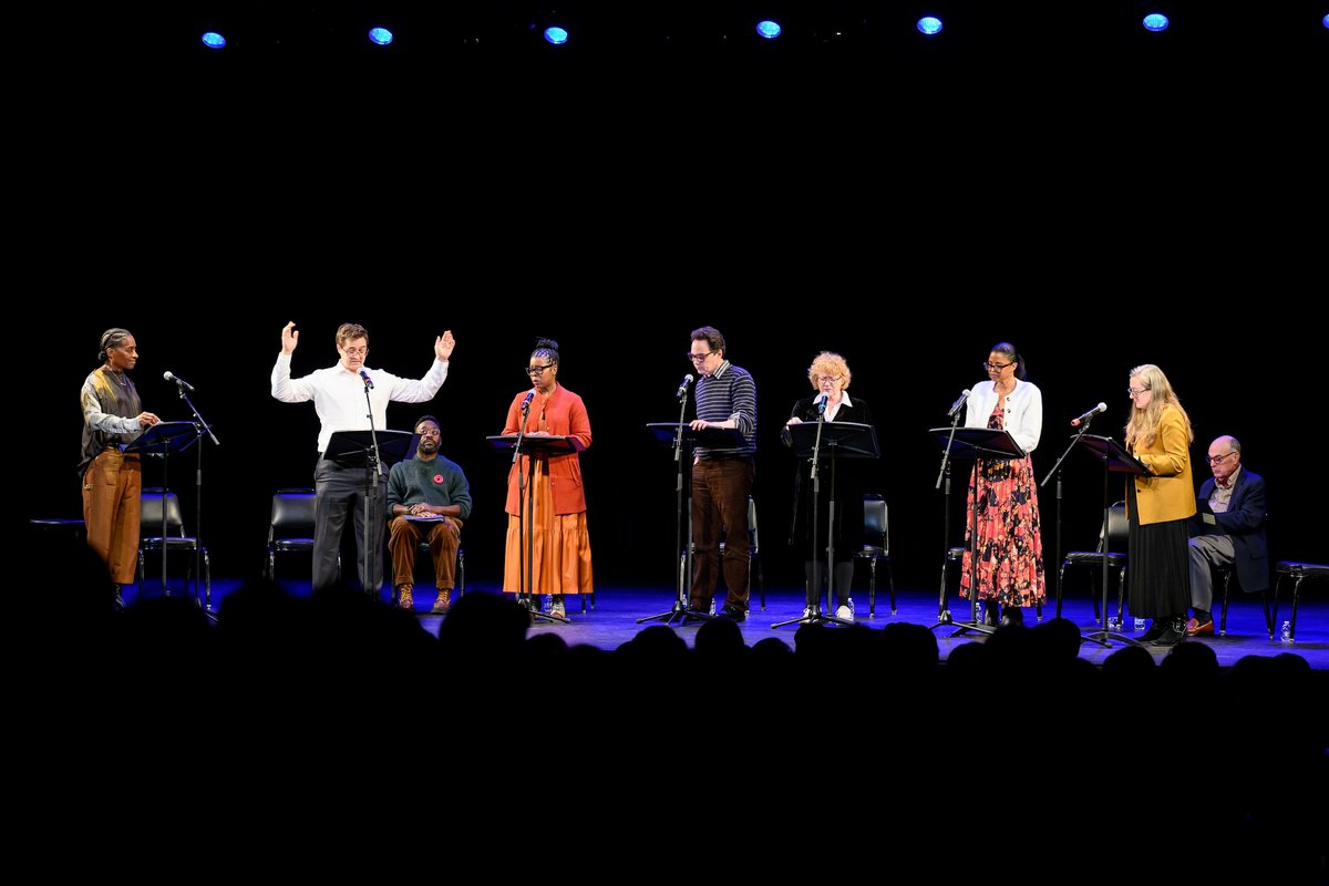 The Long Christmas Dinner at Symphony Space, November 2025. Photo by Sean Sime
