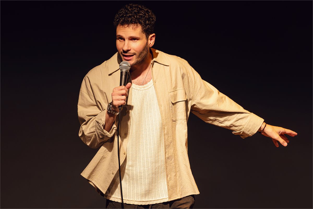 Drew Michael in Love Me at SoHo Playhouse. Photo by Curtis Brown