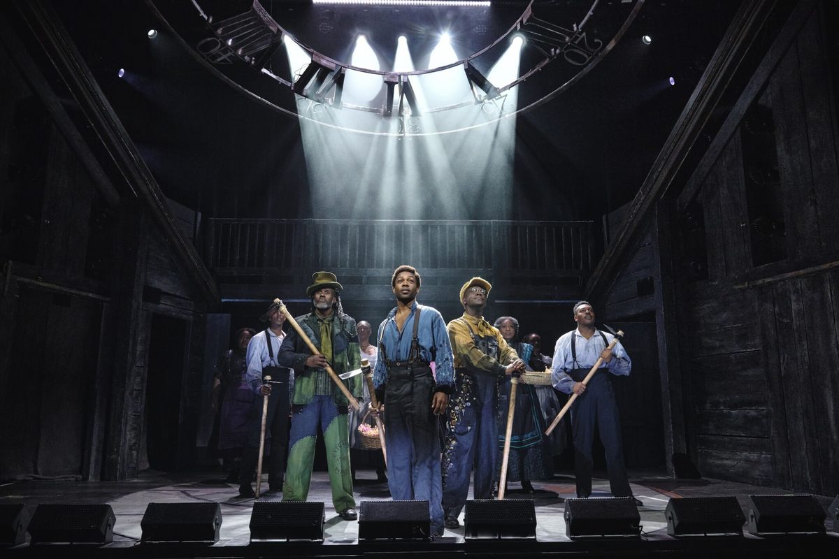 Todrick Hall and the company of Midnight at the Daryl Roth Theatre. Photo by Valerie Terranova