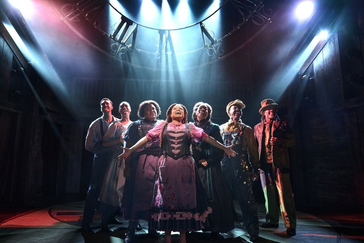 Charlotte Odusanya and the company of Midnight. Photo by Valerie Terranova