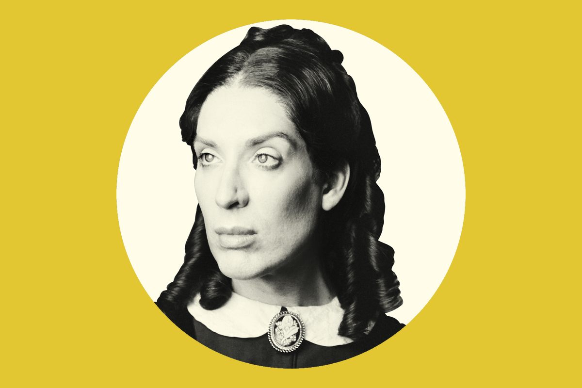 Alaska Thunderf*ck as Mary Todd Lincoln in artwork for the Oh, Mary! North American tour