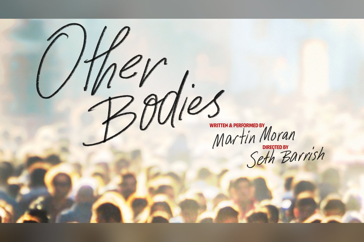 Key art for Other Bodies, written and performed by Martin Moran