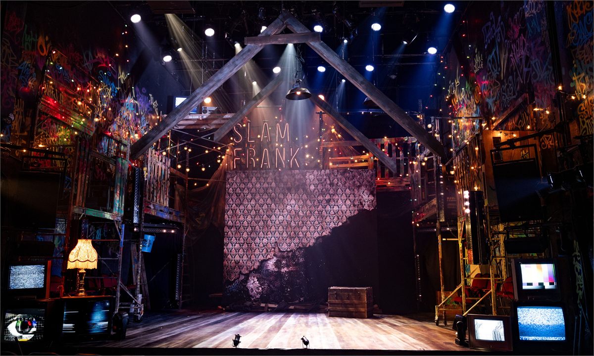 The Slam Frank set at the Orpheum Theatre. Photo by Shawn Salley The Slam Frank set at the Orpheum Theatre. Photo by Shawn Salley
