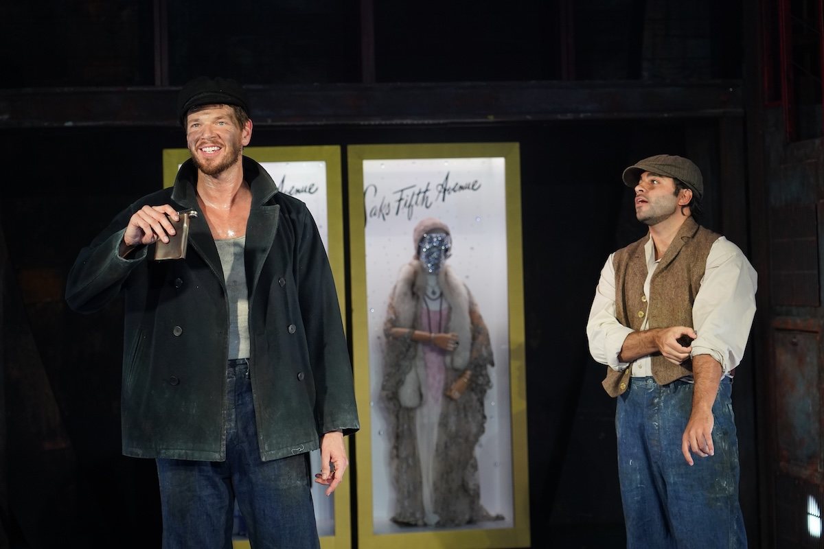 Jon Beavers and Ariyan Kassam in The Hairy Ape at the Irish Repertory Theatre. Photo by Carol Rosegg Jon Beavers and Ariyan Kassam in The Hairy Ape at the Irish Repertory Theatre. Photo by Carol Rosegg
