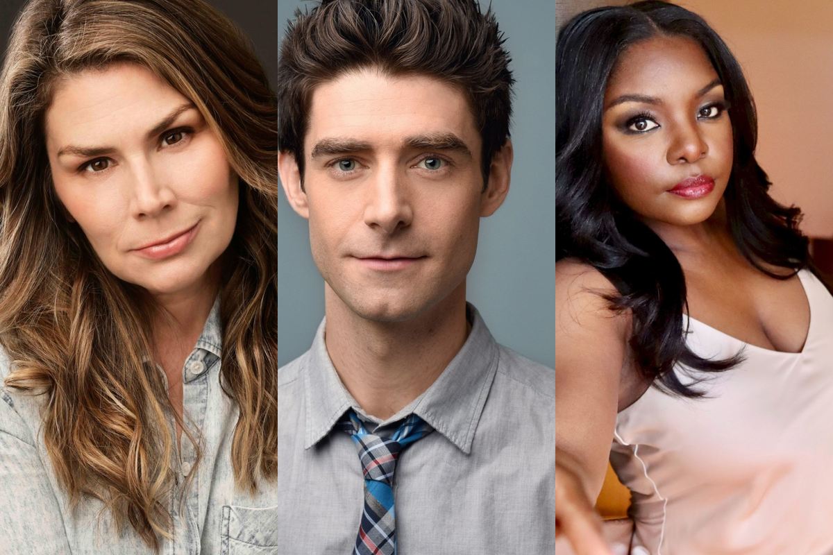 Heidi Blickenstaff, Drew Gehling and Joaquina Kalukango, who star in The Heart. Headshots courtesy of Roundabout Theatre Company