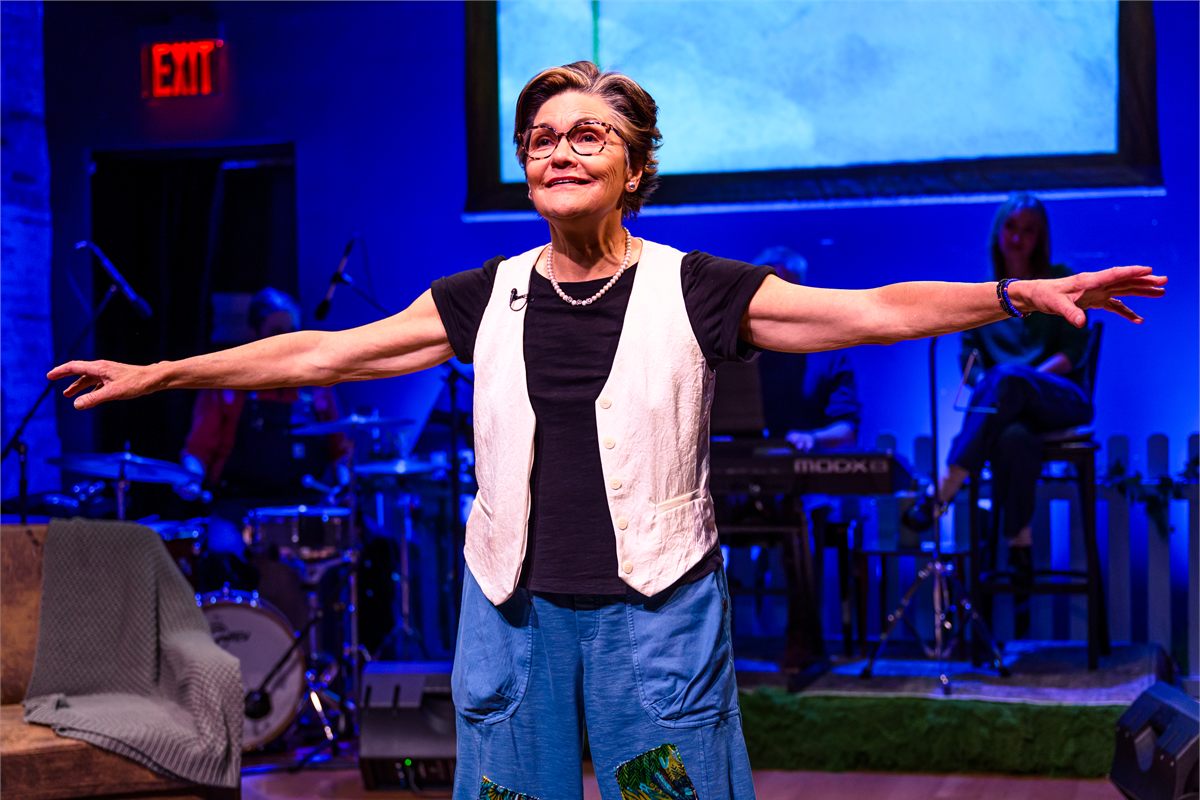 Margot Rose in Unconditional at The Club at La MaMa. Photo by Austin Ruffer